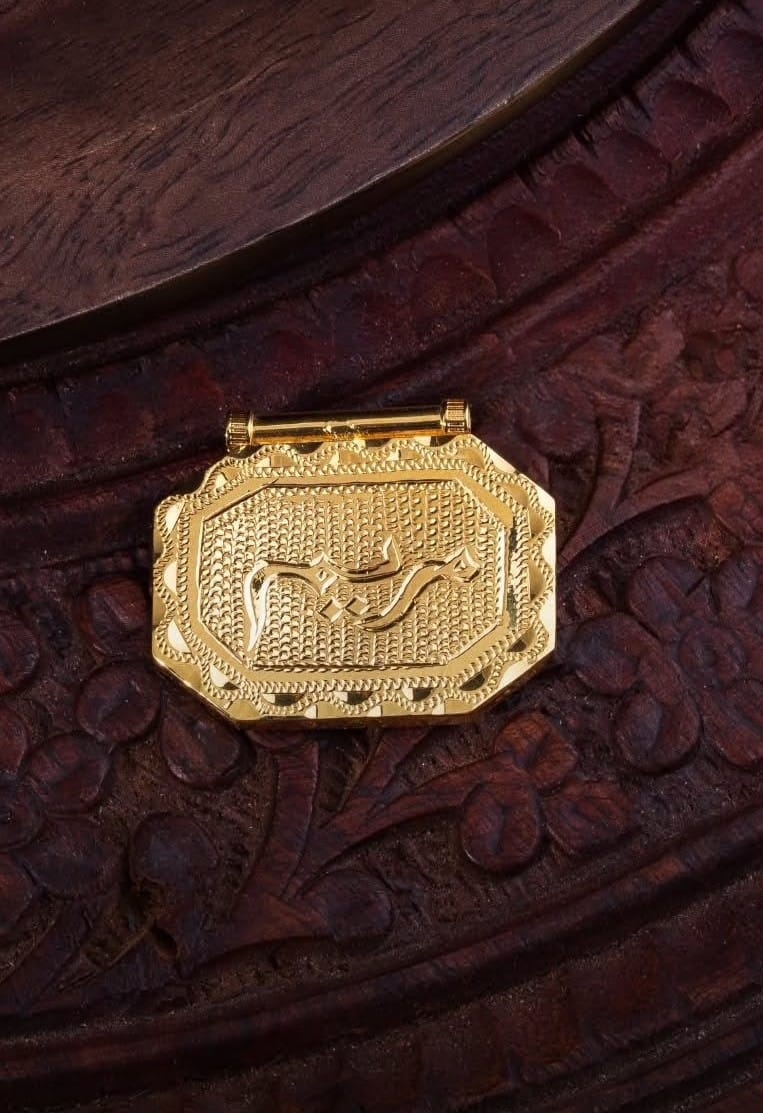 21Karat Yellow Gold Arabic Name Pendant for women