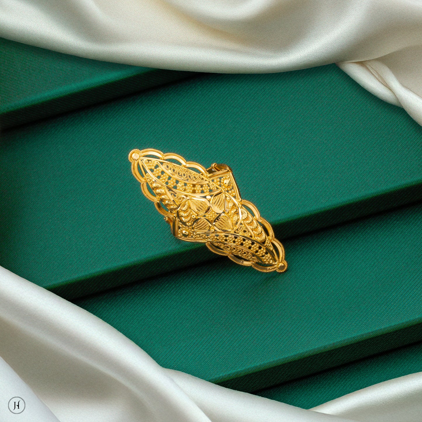 22k 916 ring for women in dubai, UAE