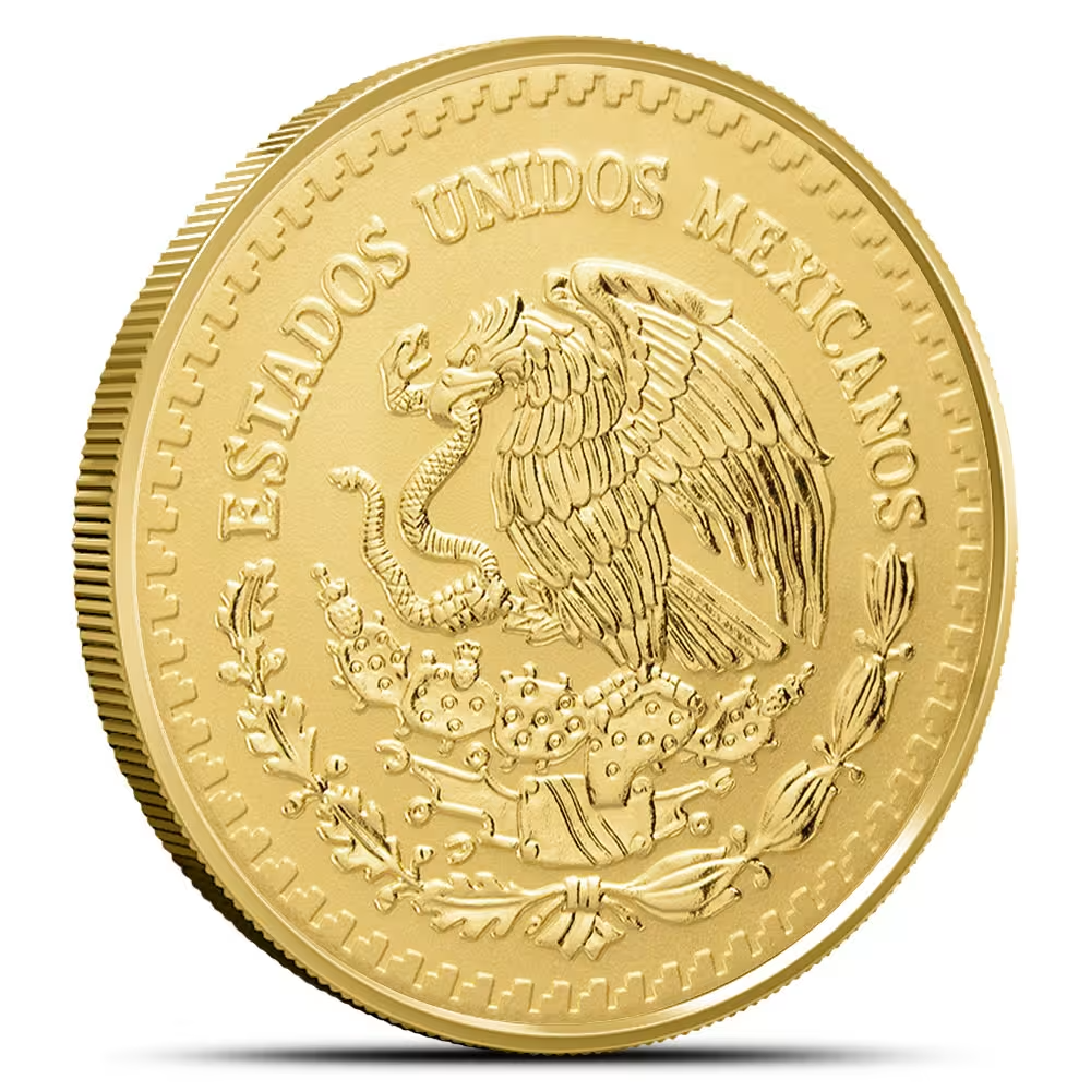 Buy Pure 24Karat Mexican Gold Coin 1 Ounce - J.H Jewellers
