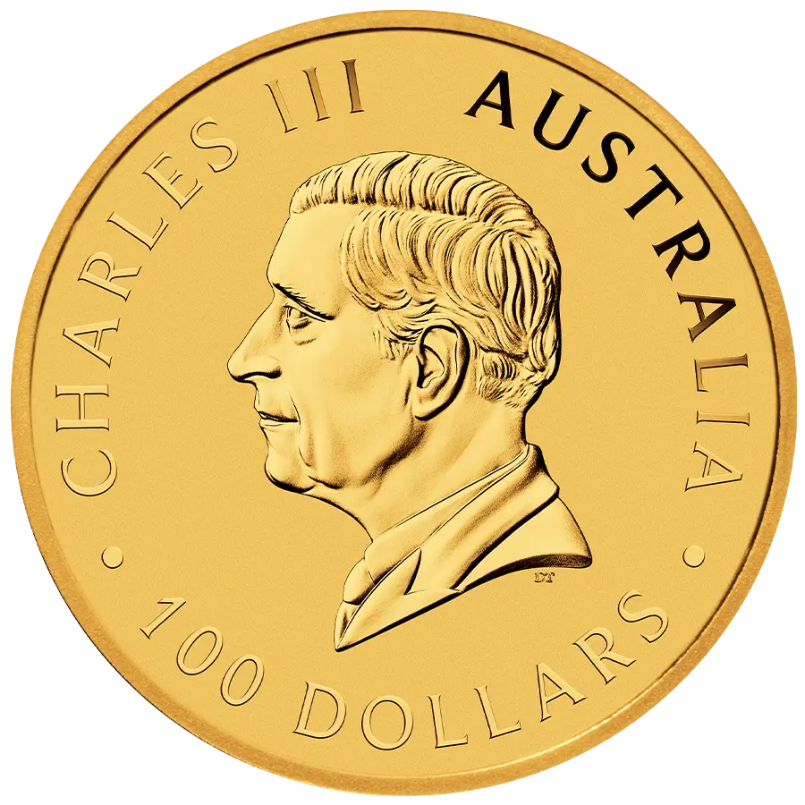 24Karat Australian Gold Coin 1 Ounce back side