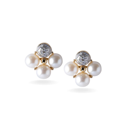 18K Yellow Gold Diamond Earrings pushback with Triple Ocean White Natural Pearls
Diamond Jewellery In Dubai
Yellow Gold Earrings
Diamond Gift For Mother
Diamond Gift For Wife
18K Diamond Earrings
18K Gold Earrings
