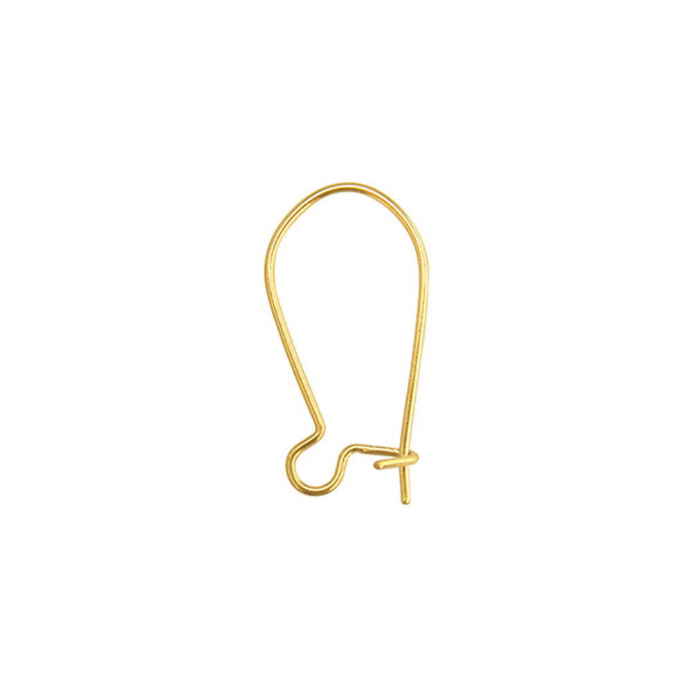 Kidney Wire Closure on 21K Yellow Gold Bahraini Coin Leaf Wedding Earrings