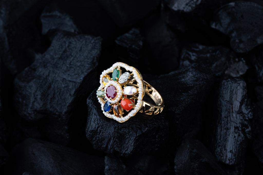 18K Yellow Gold Diamond Ring with Navratna Gemstones
DIAMOND GEMSTONE JEWELLERY
NAVRATNA DIAMOND JEWELLERY
18K DIAMOND EARRINGS
18K DIAMOND RINGS
DIAMOND WEDDING SET
DIAMOND GIFT FOR WIFE
18K HEART PENDANT
SHARJAH GOLD SOUQ
BUY GOLD ONLINE