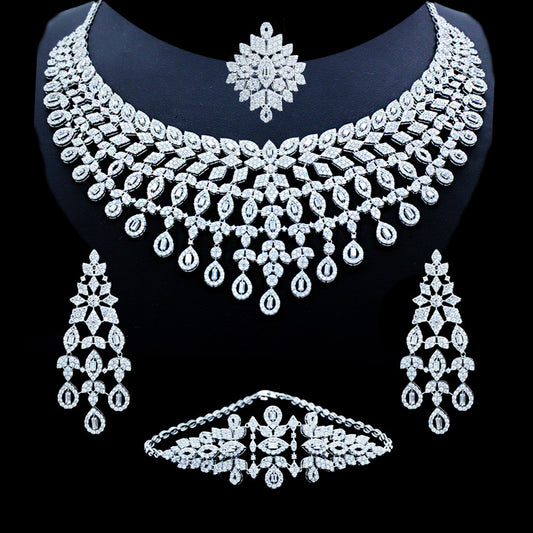 18K White Gold Italian Nasim Bridal Princess Necklace Set
BUY GOLD ONLINE
BEST PLACE TO BUY GOLD
GOLD GIFT FOR WIFE
GOLD GIFT FOR MOTHER
SHARJAH GOLD SOUQ
GOLD SET IN DUBAI
18K GOLD NECKLACE SET
BRIDAL NECKLACE SET