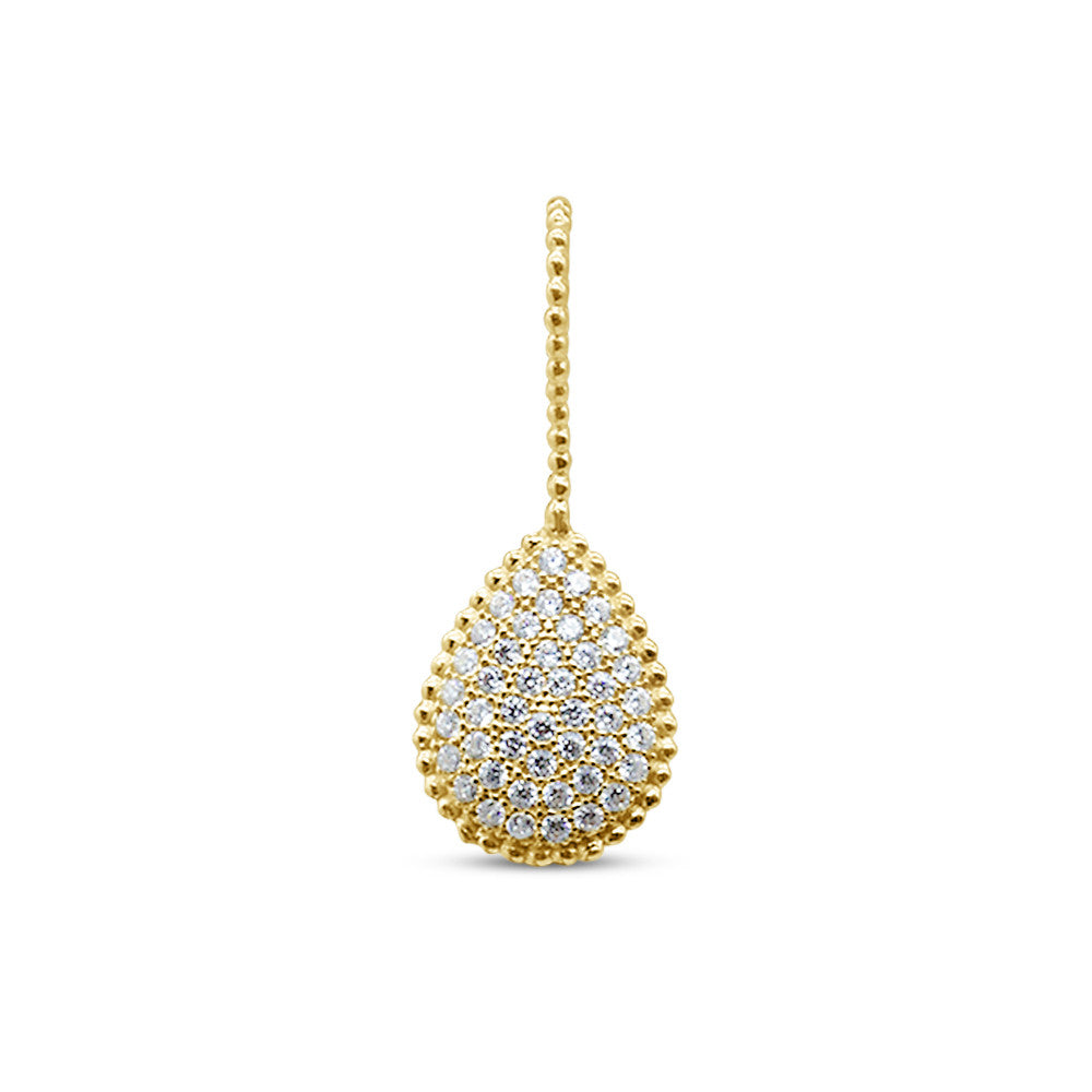 18K Yellow gold Messika drop earrings