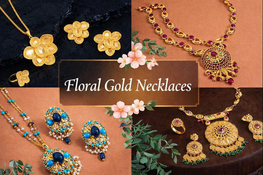Floral Gold Necklaces for Women in Dubai – Timeless Beauty by JH Jewellers