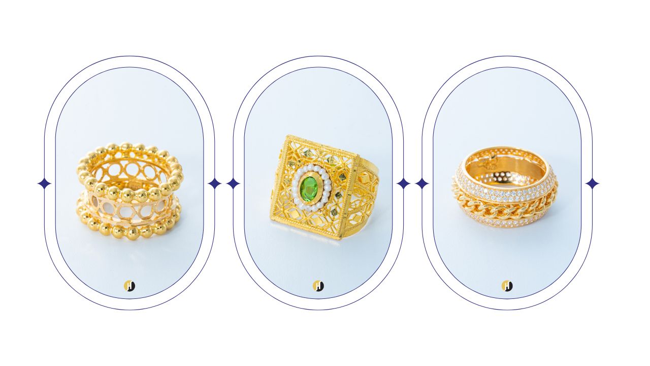 Pearl Rings Bahrain Bahrani Rings For Women In Dubai | Bahraini Traditional and Modern ...