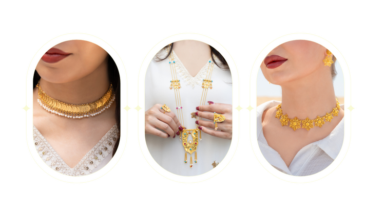 Necklaces for Arab Women in Dubai | UAE | Arabian Jewelry