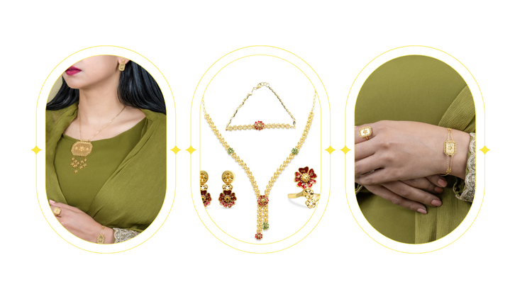 Saudi jewellery collection at J.H. Jewellers.