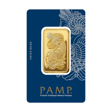 24K PAMP Gold Bar 1 Ounce