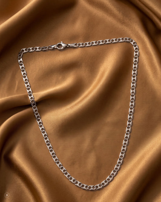 950 Platinum Fancy S-Link Chain