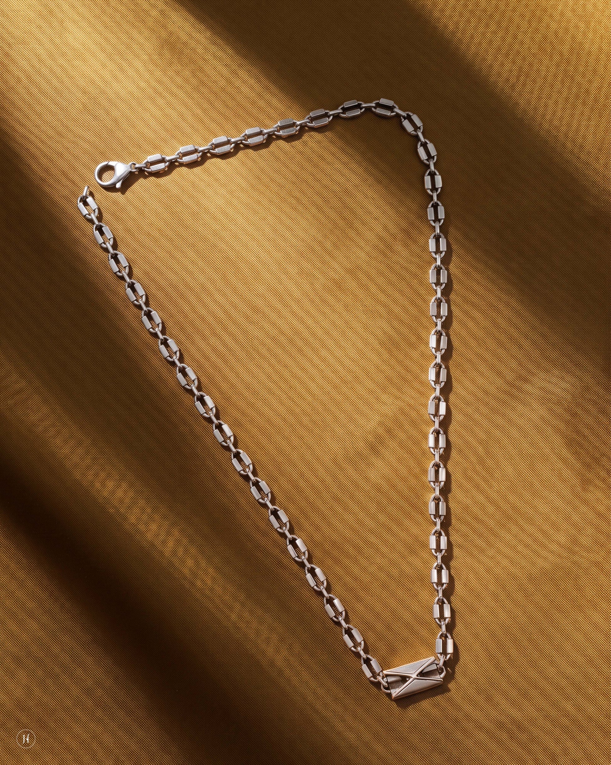 950-platinum-bar-link-chain-unisex