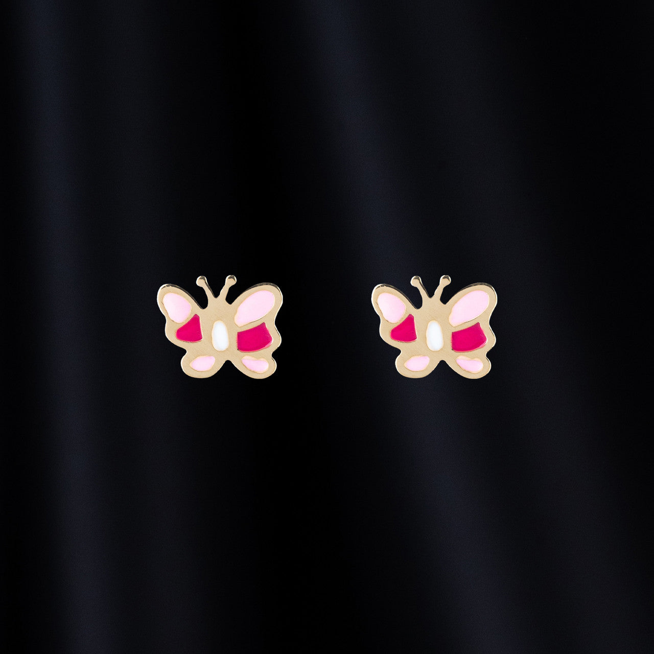 18K Yellow Gold Baby-Pink Butterfly Earrings
BABY JEWELLERY DUBAI
GOLD BABY JEWELLERY SET
SHARJAH GOLD SOUQ
GOLD GIFT FOR BABY GIRL