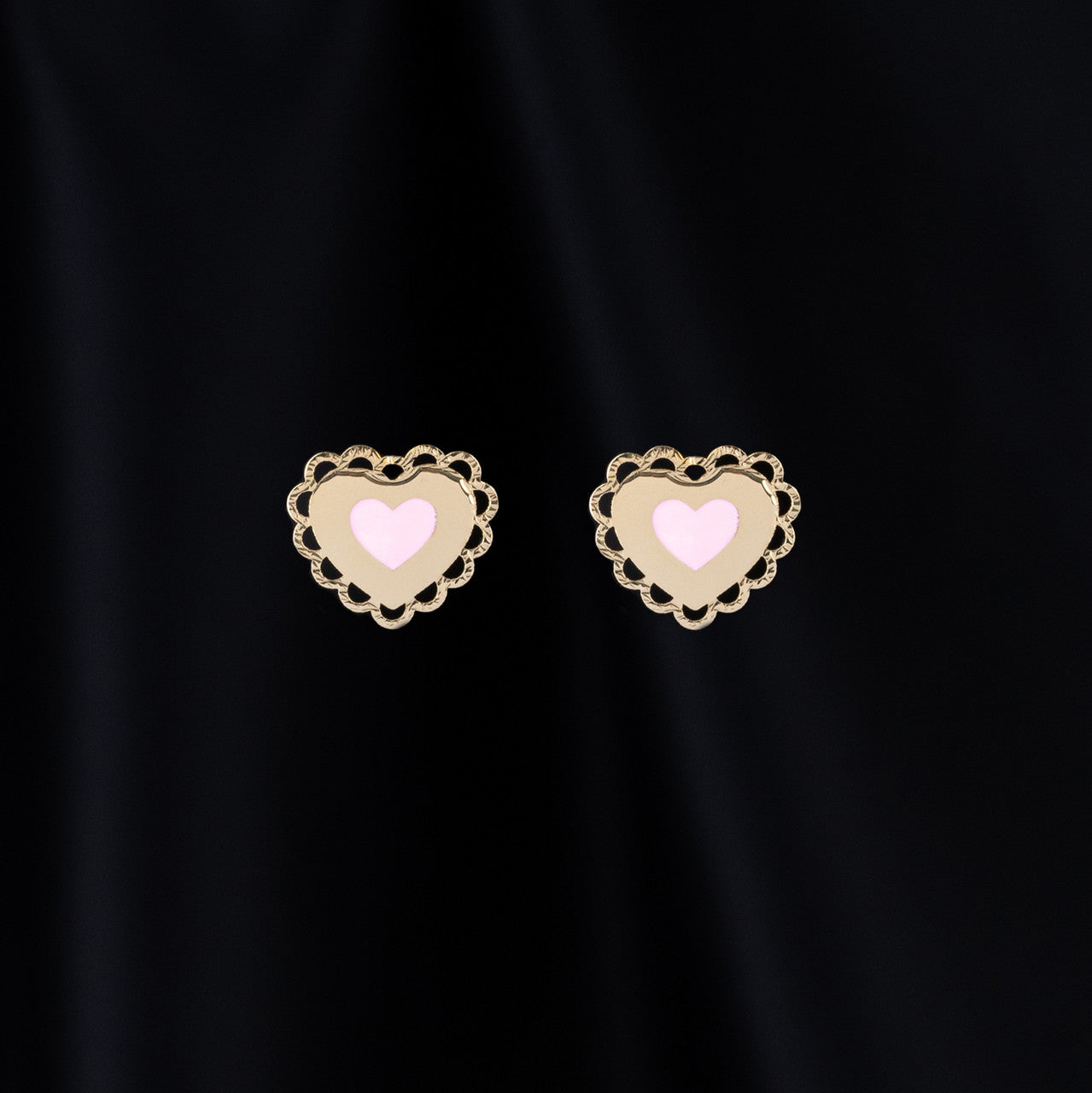 18K Yellow Gold Heart-In-Heart Baby Earrings
BABY JEWELLERY DUBAI
GOLD BABY JEWELLERY SET
SHARJAH GOLD SOUQ
GOLD GIFT FOR BABY GIRL