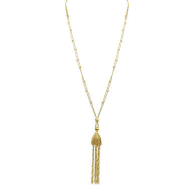 21K Yellow Gold Saudi Dome Rope Necklace