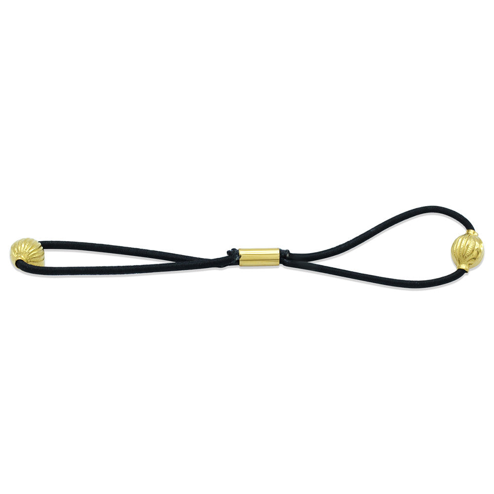 21K Yellow Gold Bahraini Hair Tie