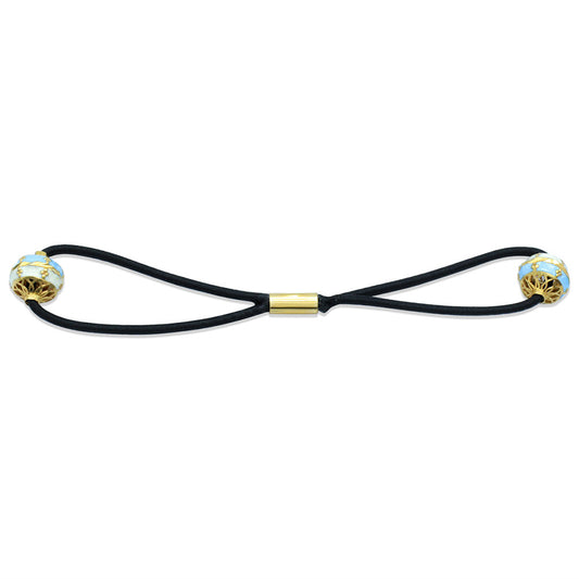 21K Yellow Gold Bahraini Hair Tie