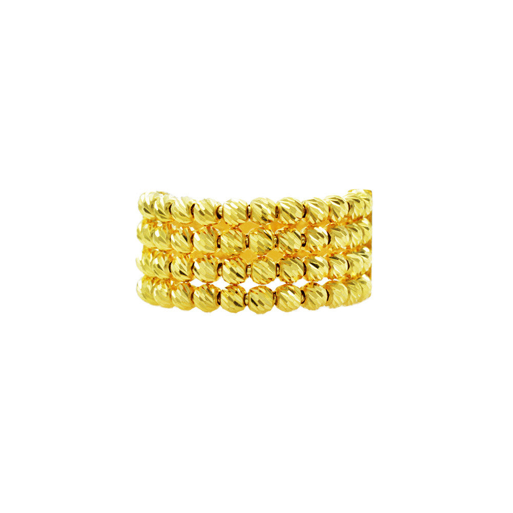 21K Yellow Gold Saudi Four Layer Balls Ring
Contemporary Design
Innovative Craftsmanship
Versatile Glamour
Thoughtful Gift Choice
Saudi Craftsmanship
Modern Elegance
Intricate Arrangement
Yellow Gold Jewelry