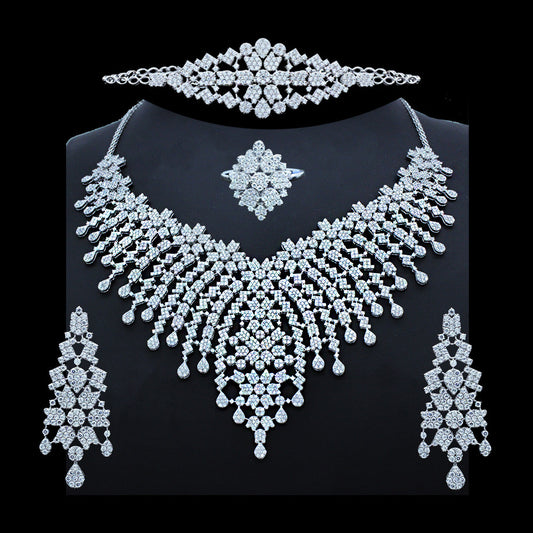 18K White Gold Italian Marah Bridal Matinee Necklace Set

18K White Gold Necklace Set
Italian Marah Bridal Jewelry
Matinee Necklace Set
Italian Jewelry Craftsmanship
Luxury Bridal Jewelry
Timeless Elegance