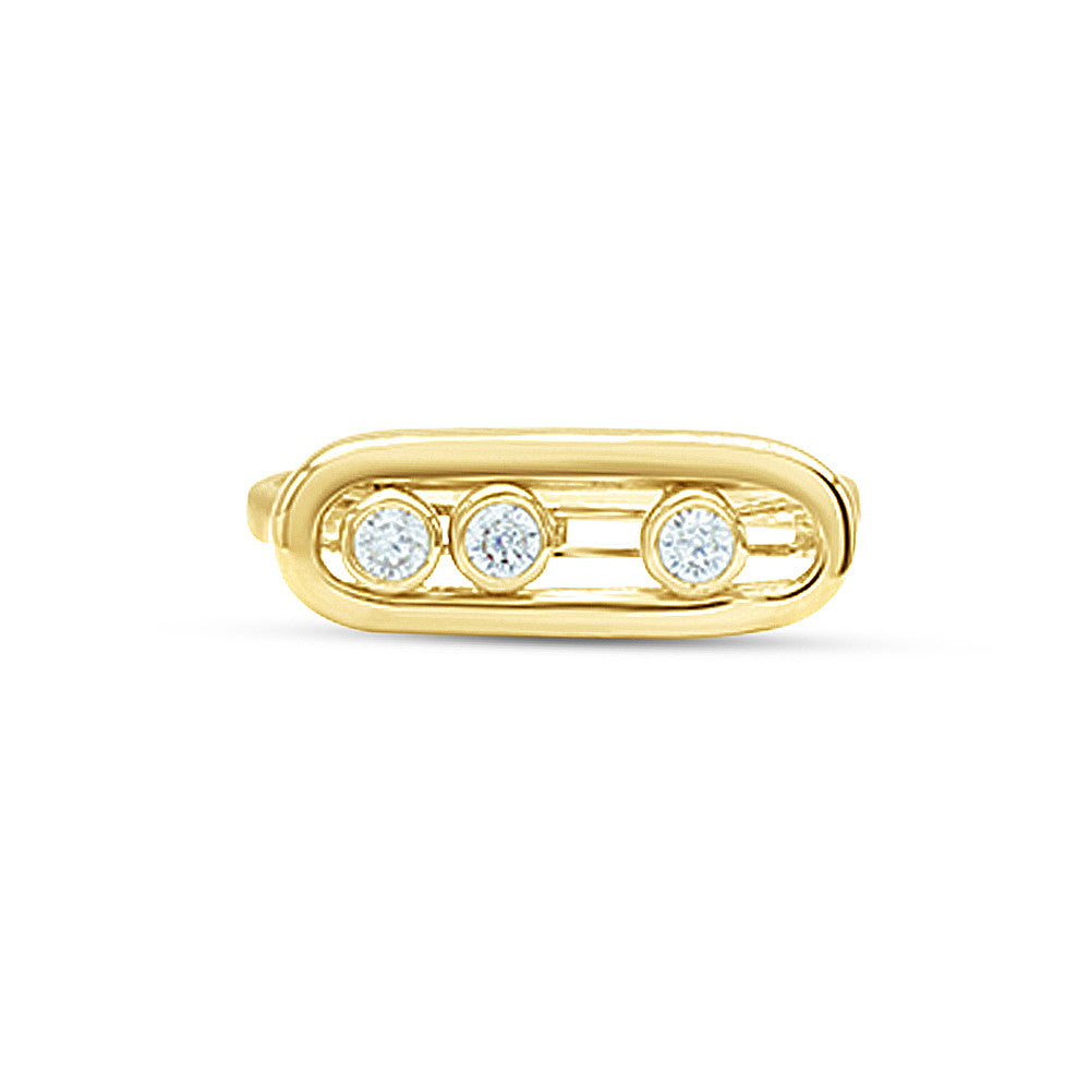 18K Yellow gold Messika ring