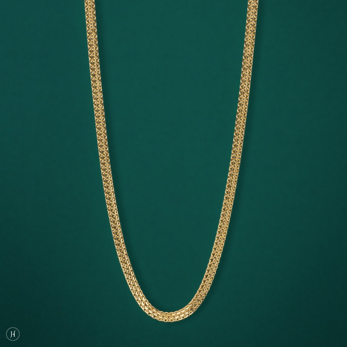 gold chain for ladies 22k
