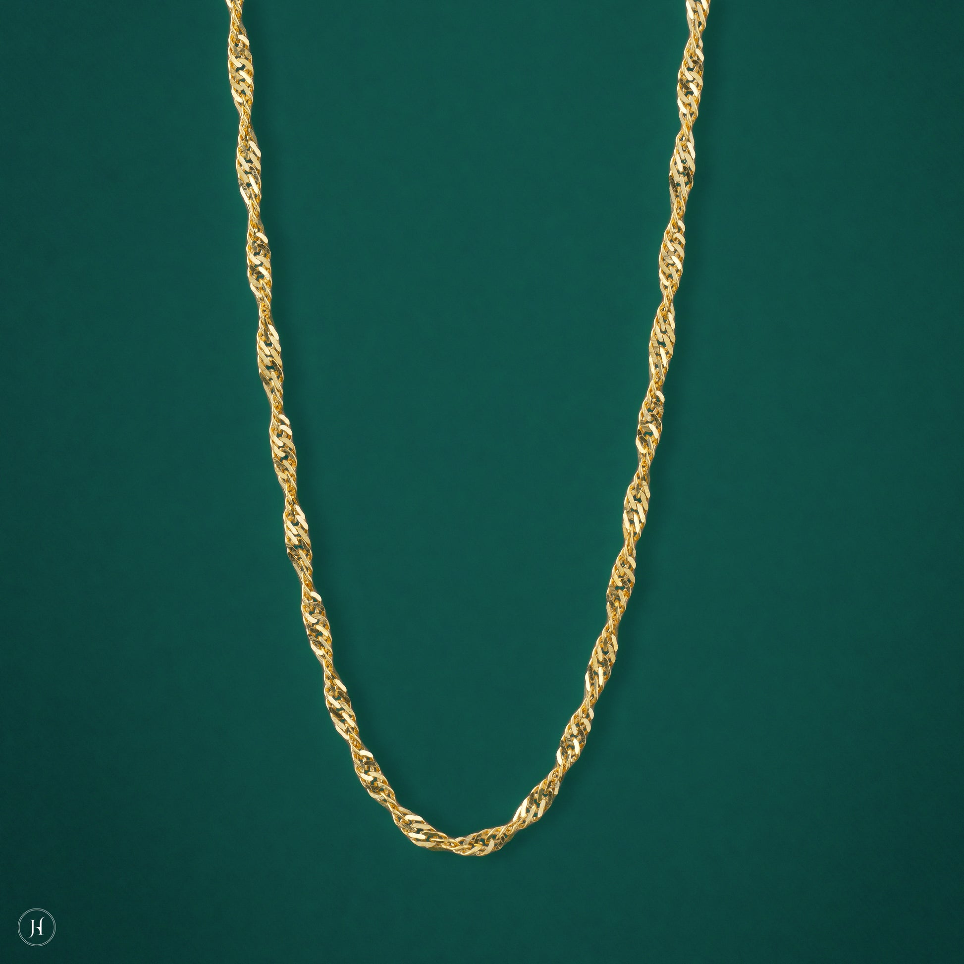 gold chain for ladies 22k
